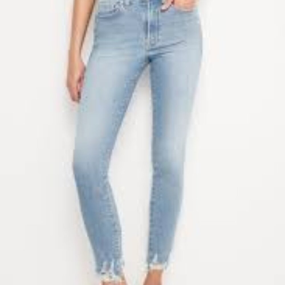 Good American | Good Legs Skinny Jeans | Light Wash | Size 10/30